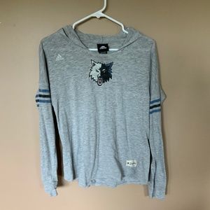 Adidas MN Timberwolves Sweatshirt